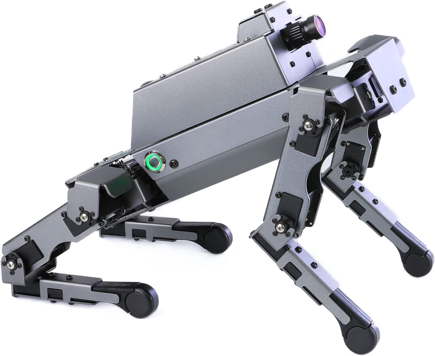 Raspberry Pi 4B Quadruped Robot Dog Toy Electronic Dog with Pi B